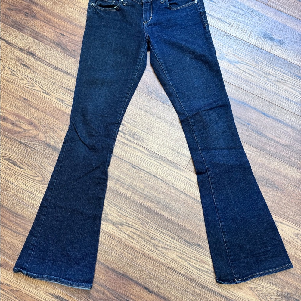 Abercrombie & Fitch Dark Blue Flare Jeans